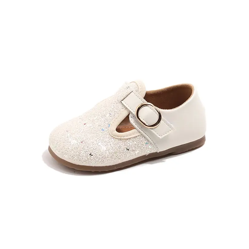 2025 Children Casual Shoes for Girls Autumn New Fashion Korean Style Soft Bottom Anti-slippery Versatile Princess Walk Shoes