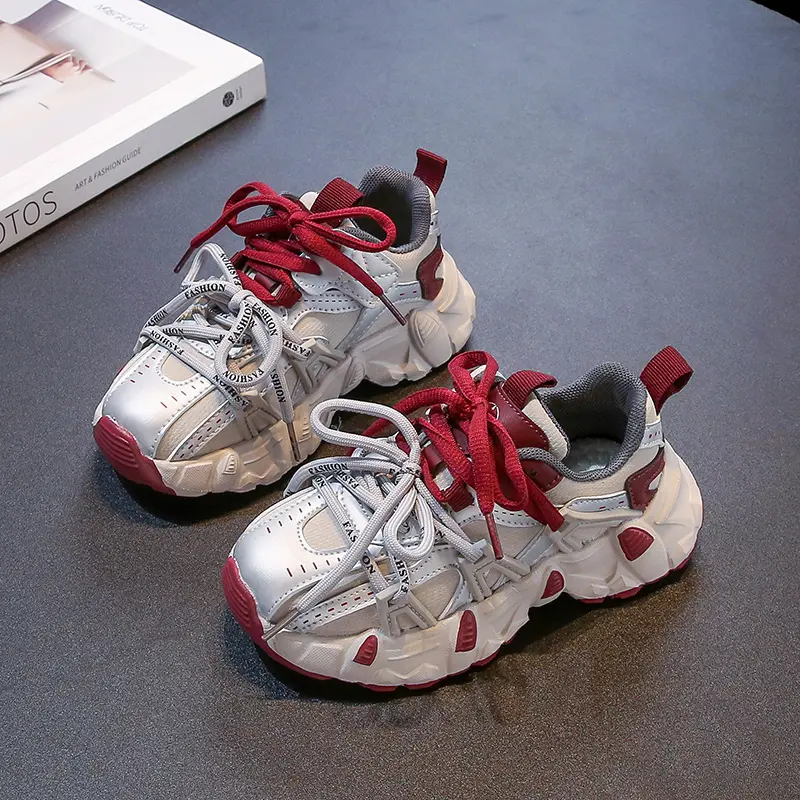 2025 Spring Autumn New Children Casual Sneakers for Girls Boys Fashion Korean Style Soft Bottom Anti-slippery Versatile Shoes