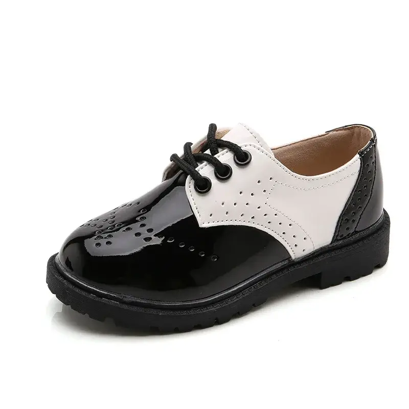 2025 New Spring Summer Autumn Kids Shoes For Boys Girls British Style Children's Casual Sneakers PU Leather Fashion Shoes Hot