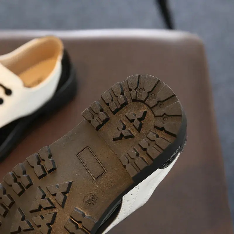 2025 New Spring Summer Autumn Kids Shoes For Boys Girls British Style Children's Casual Sneakers PU Leather Fashion Shoes Hot