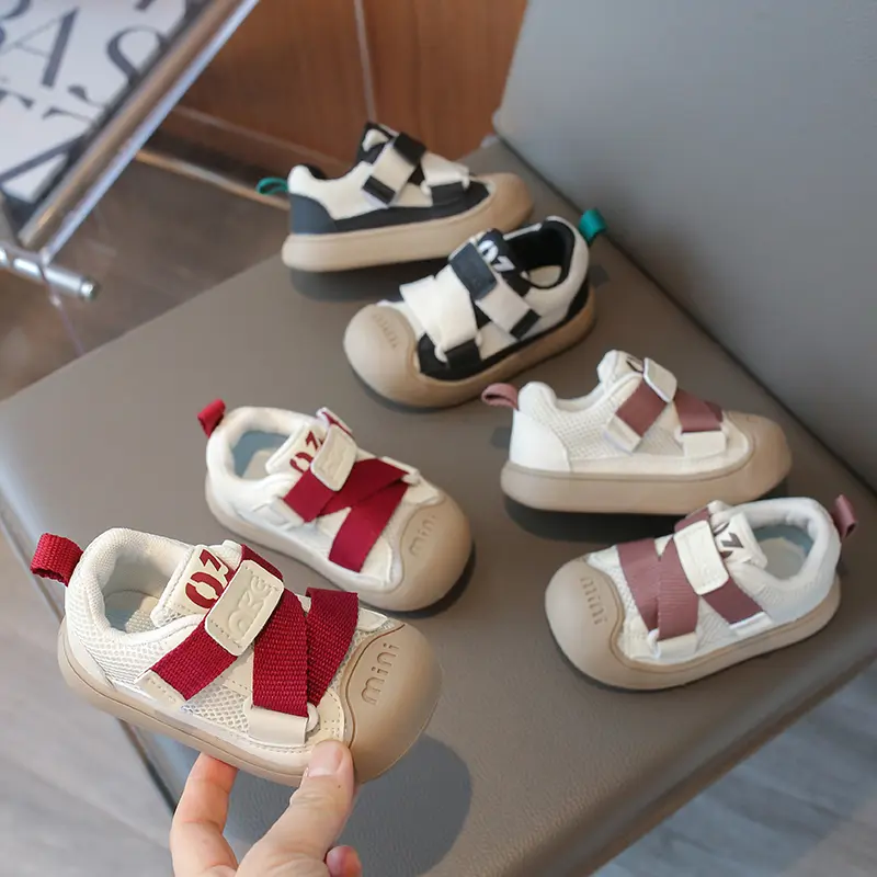 2025 Spring New Children Casual Shoes for Girls Boys Fashion Korean Style Soft Bottom Anti-slippery Versatile Chic Baby Sneakers