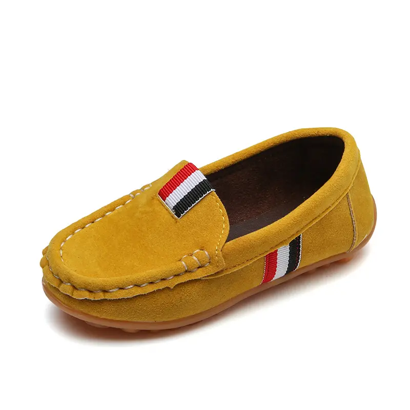 Fashion Boys Shoes Kids Children Soft Flats Sneakers Casual Shoes For Toddler Big Boy Classical Design British All-match Loafers