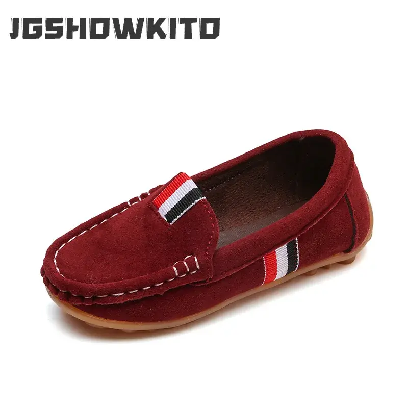 Fashion Boys Shoes Kids Children Soft Flats Sneakers Casual Shoes for Toddler Boy Classical Moccasins British All-match Loafers