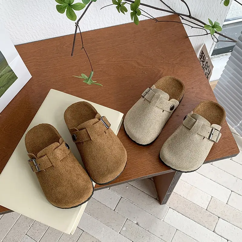 Summer Kids Slippers for Girls Outdoor Non-slip Children Fashion Flat Slippers Simple New Toddlers Causal Beach Slip-on Shoes