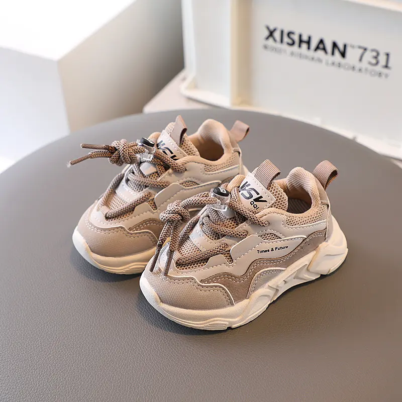 Children's Sports Shoes Kids Sneakers Toddlers Boys Girls Casual Shoes Air Mesh Breathable Fashion School Running Shoes New Soft