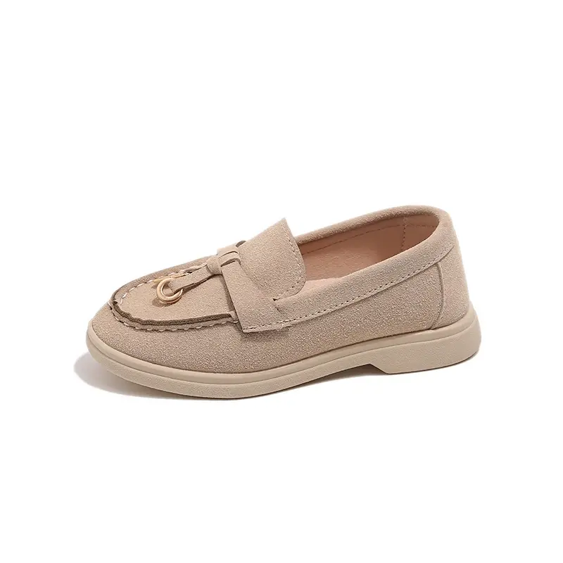 Children Leather Shoes for Boys 2025 Spring Autumn New Fashion British Style Soft Sole Anti-slippery Versatile Performance Shoes