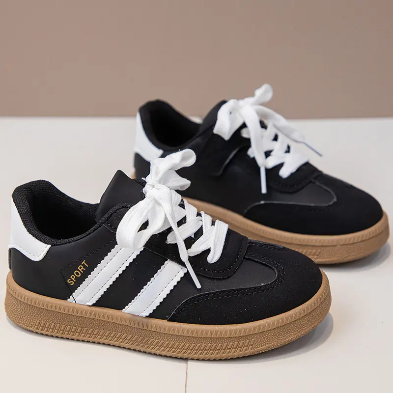 Children Tennis Shoes 2025 New Simple Kids Sneakers for Girls Patchwork Non-slip Boys Causal School Running Sneakers Non-slip