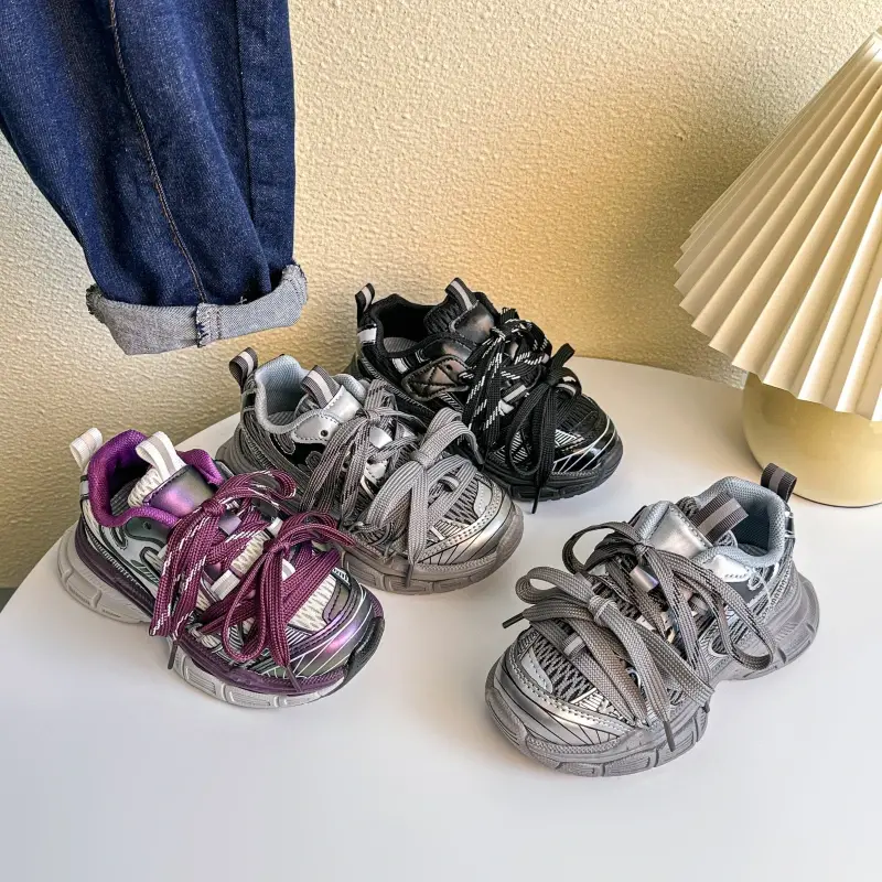 2025 Children Casual Shoes for Girls Boys Summer New Fashion Korean Style Soft Anti-slippery Versatile Chic Shccol Sports Shoe