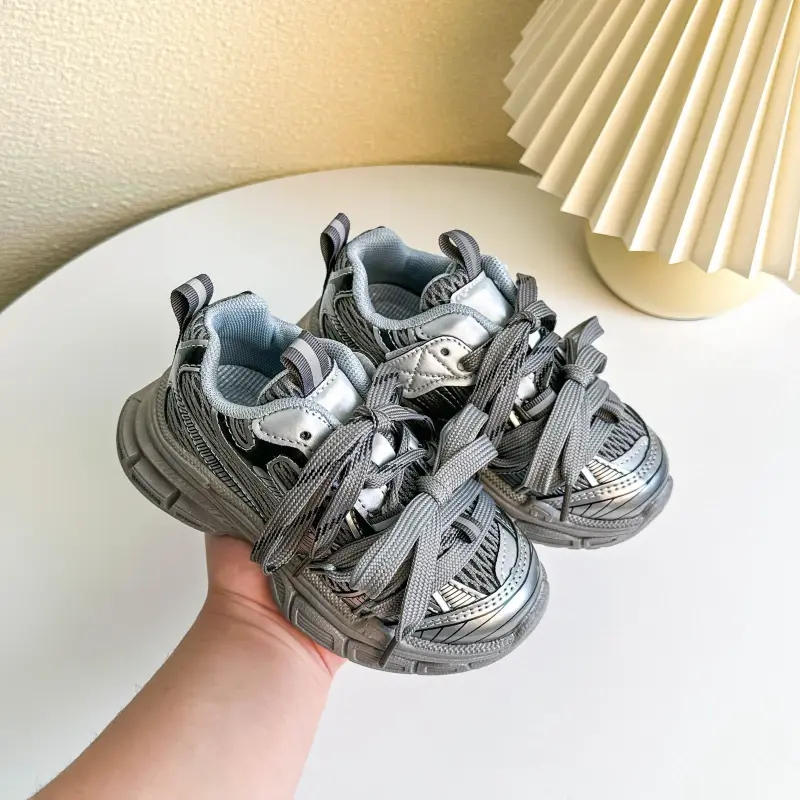 2025 Children Casual Shoes for Girls Boys Summer New Fashion Korean Style Soft Anti-slippery Versatile Chic Shccol Sports Shoe