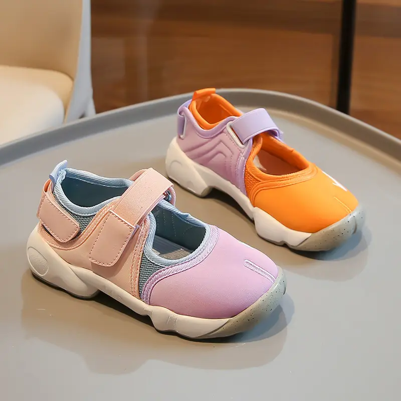 Children's Sneakers Spring Autumn New Girls School Sports Shoes Fashion Versatile Kids Causal Boys Basketball Shoes Soft Bottom