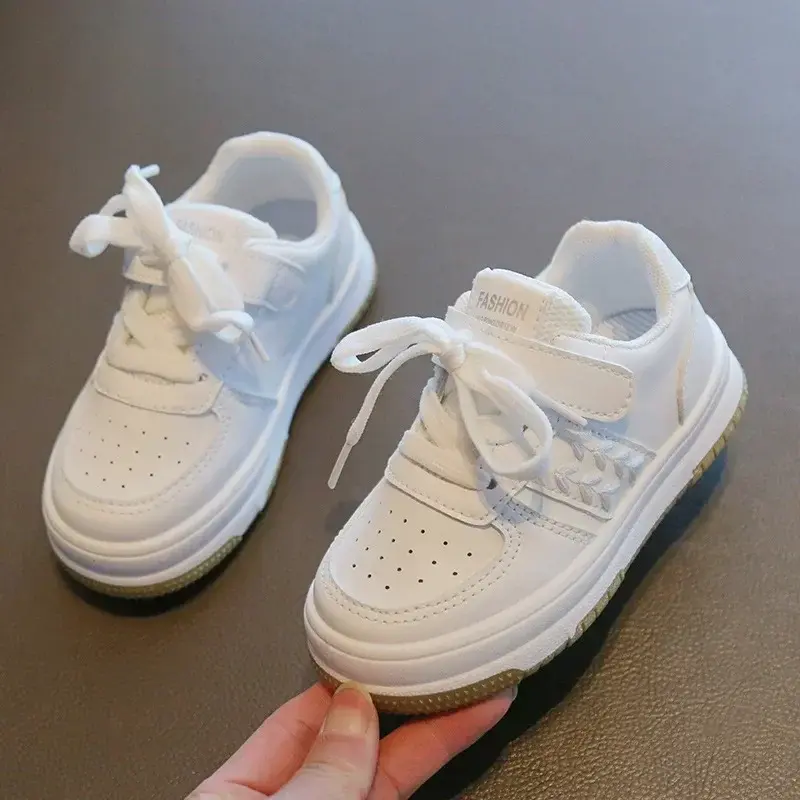 Children's Sneakers Spring Autumn Versatile White Sneakers for Kids Girls School Running Tennis Shoes Fashion Boys Sports Shoes