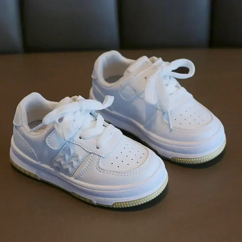 Children's Sneakers Spring Autumn Versatile White Sneakers for Kids Girls School Running Tennis Shoes Fashion Boys Sports Shoes
