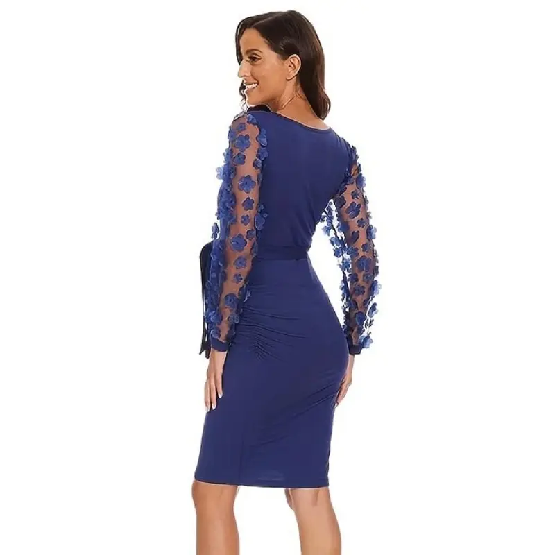 Plus Size Maternity Dresses for Photo Shoot Vintage Long Sleeve Mesh Flower Bodycorn Dress Pregnant Women Summer Clothes Gowns