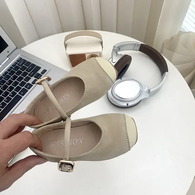 2025 Children Casual Shoes for Girls Spring New Fashion Korean Style Soft Bottom Anti-slippery Versatile Chic Wedding Dress Shoe