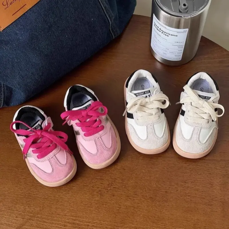 2025 Children Casual Sneakers for Girls Boys Spring Autumn New Fashion Korean Style Soft Anti-slippery Versatile Chic Baby Shoes