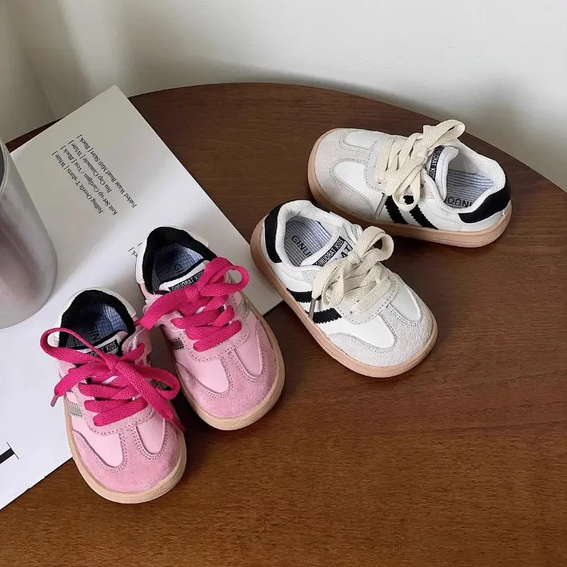 2025 Children Casual Sneakers for Girls Boys Spring Autumn New Fashion Korean Style Soft Anti-slippery Versatile Chic Baby Shoes