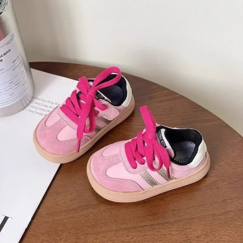 2025 Children Casual Sneakers for Girls Boys Spring Autumn New Fashion Korean Style Soft Anti-slippery Versatile Chic Baby Shoes