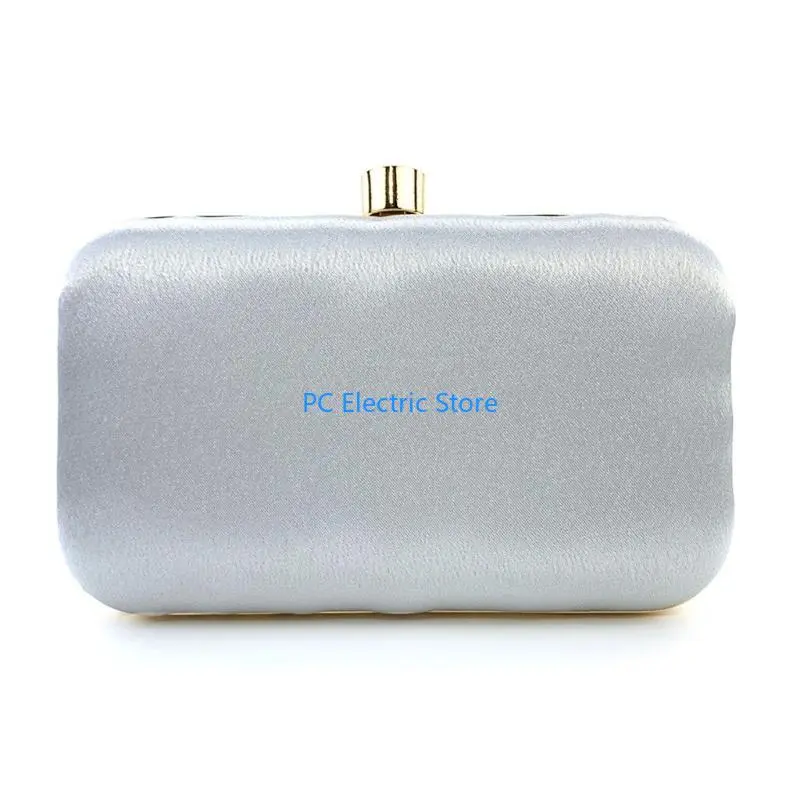 M68C Women Handbag Evening Bag Party Bridal Clutch Embroidery Prom Wedding Purse Shoulder Crossbody Bags Detachable Chain