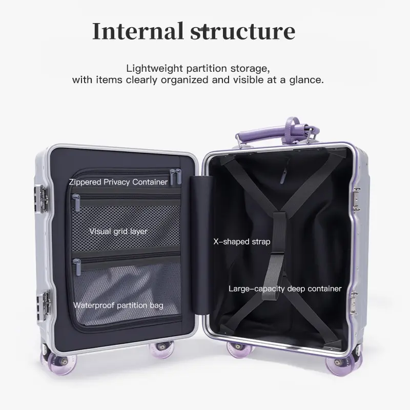 14-inch small, lightweight carry-on suitcase for women, mini children's trolley case (no check-in required)