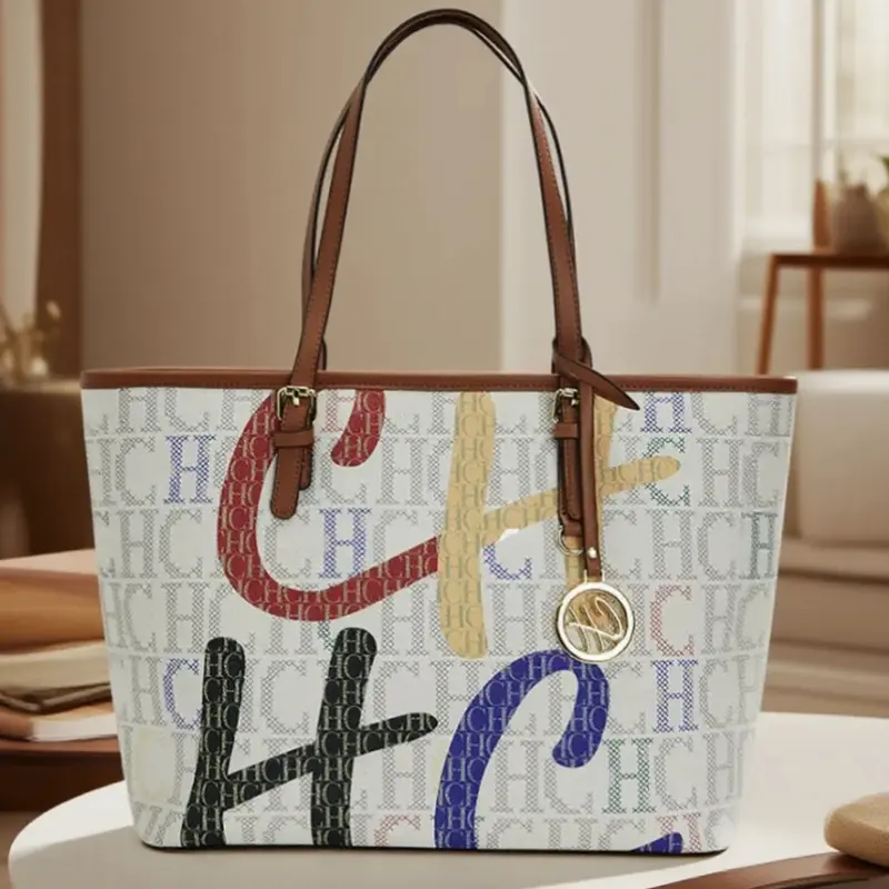 2025 New Tote Bag Versatile New Shoulder Bag Women's Crossbody Bag Luxury Leather Tote Bagbucket Bag Carolina Herrera
