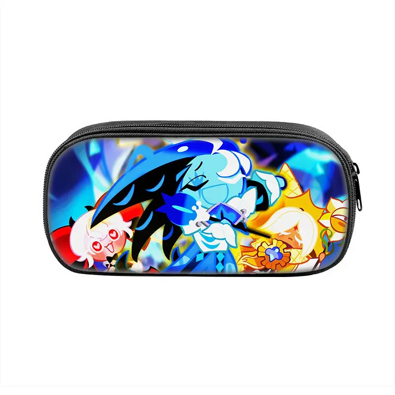 Shadow Milk Cookie Run Kingdom Pencil Case Cartoon Anime Pencilcases Pen Holder for Girls Boys Bag Students School Accessories