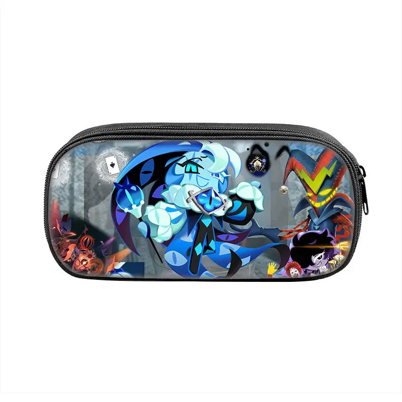 Shadow Milk Cookie Run Kingdom Pencil Case Cartoon Anime Pencilcases Pen Holder for Girls Boys Bag Students School Accessories