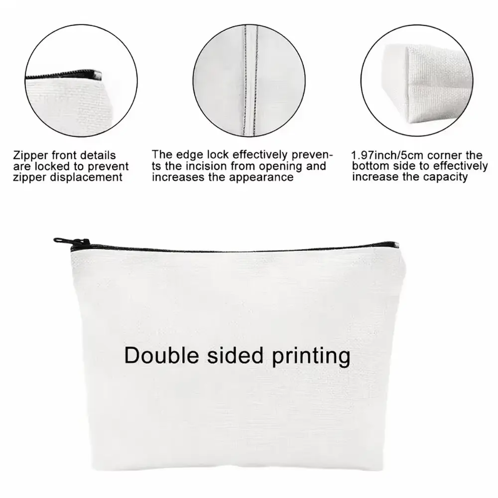 1pc, Witch Style Print Cosmetic Bag Travel Cosmetic Bag, Zipper Lightweight Makeup Pouch, Versatile Cosmetic Bag, Best Gift