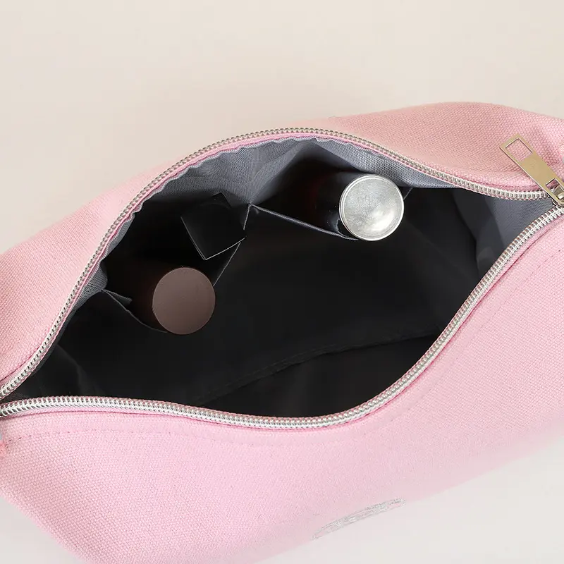 Ladies Camellia Handbag Portable Cosmetics Lipstick Key Storage Bag