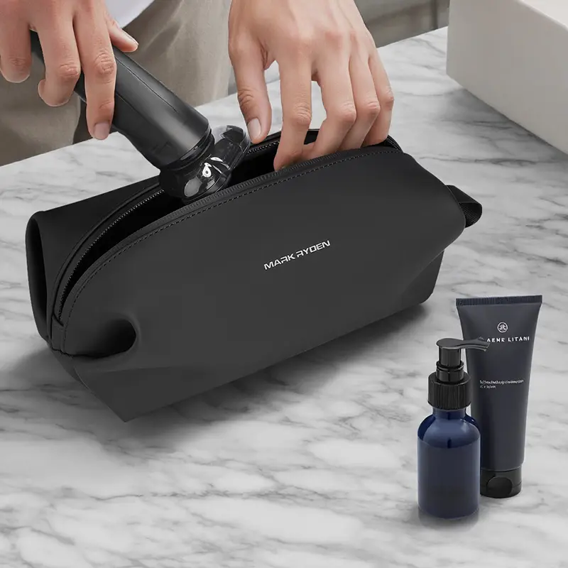 Mark Ryden Waterproof Toiletry Bag Travel Cosmetic Organizer Oxford Bag for Men Small Travel Bag