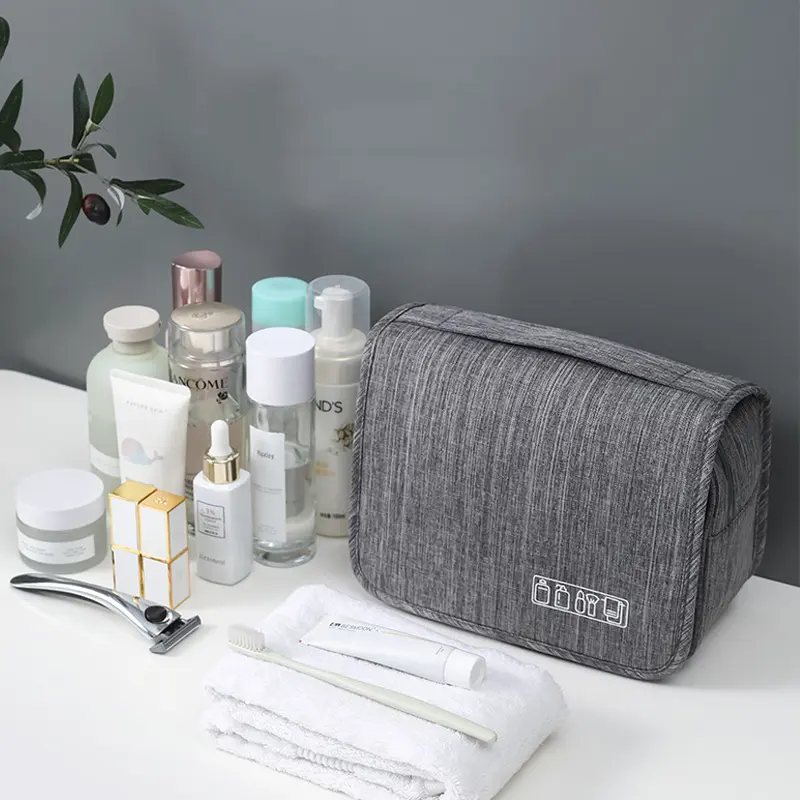 Large Capacity Washing Supplies Storage Bag Multifunction Travel Storage Handbag Portable Makeup Bag Waterproof Hanging Bags