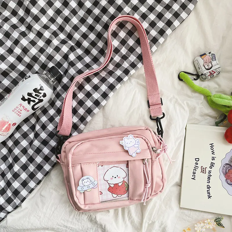 2025 New Kawaii Bag Girls JK Transparent Bag Small Crossbody Bag For Women Purses and Handbags Shoulder Bag Itabag Bolso