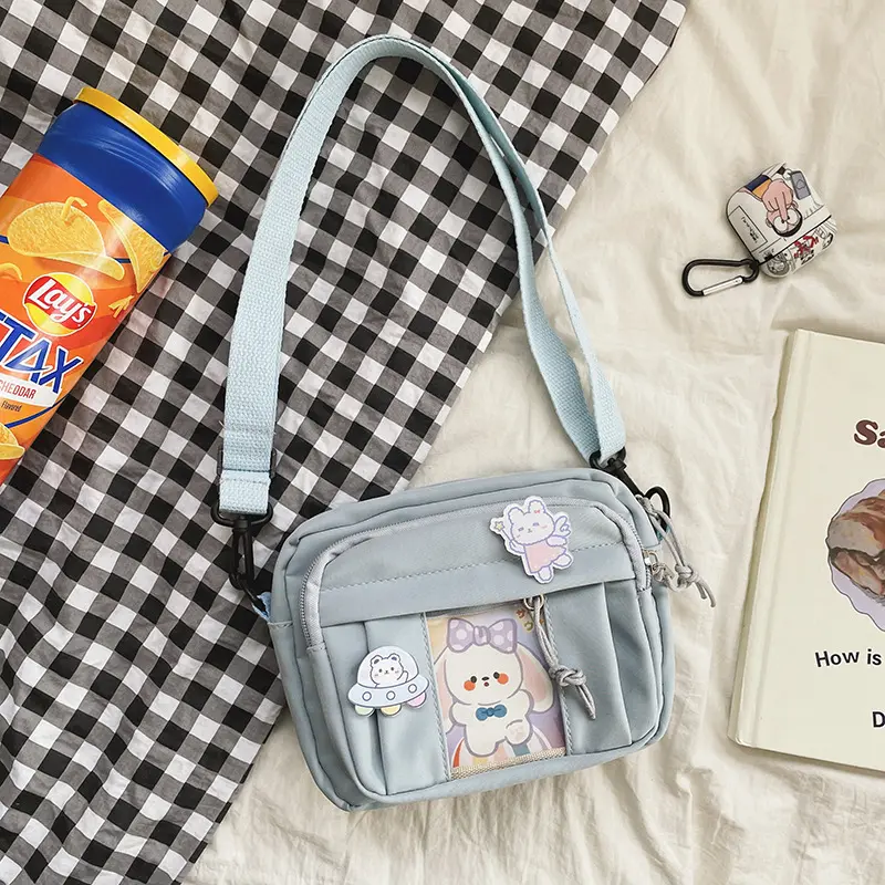 2025 New Kawaii Bag Girls JK Transparent Bag Small Crossbody Bag For Women Purses and Handbags Shoulder Bag Itabag Bolso