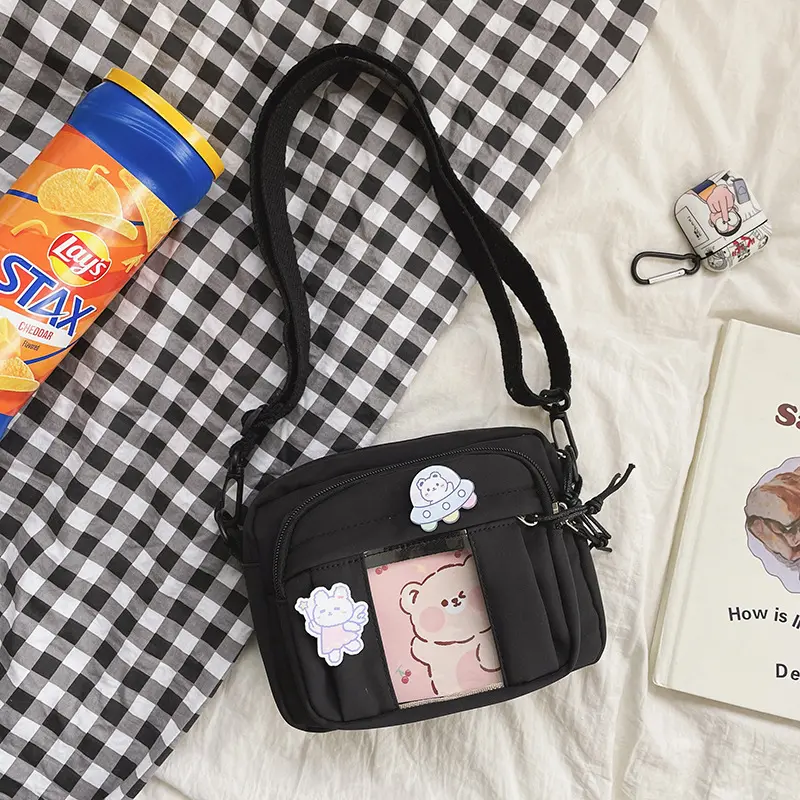 2025 New Kawaii Bag Girls JK Transparent Bag Small Crossbody Bag For Women Purses and Handbags Shoulder Bag Itabag Bolso