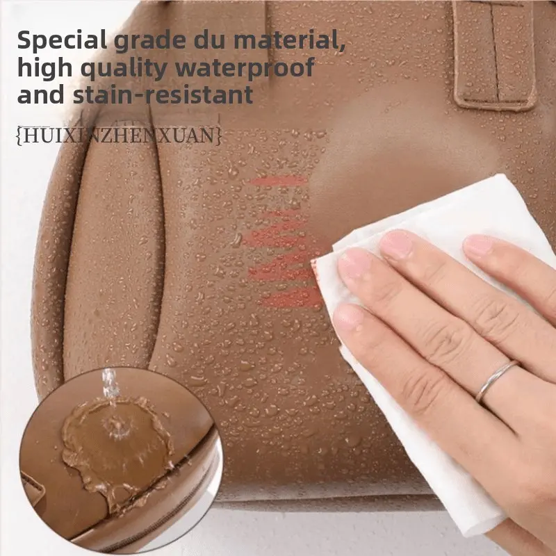 Maillard Handheld Makeup Bag for Women 2025 New Style Travel High end Light Luxury High end Portable Large Capacity Storage Bag
