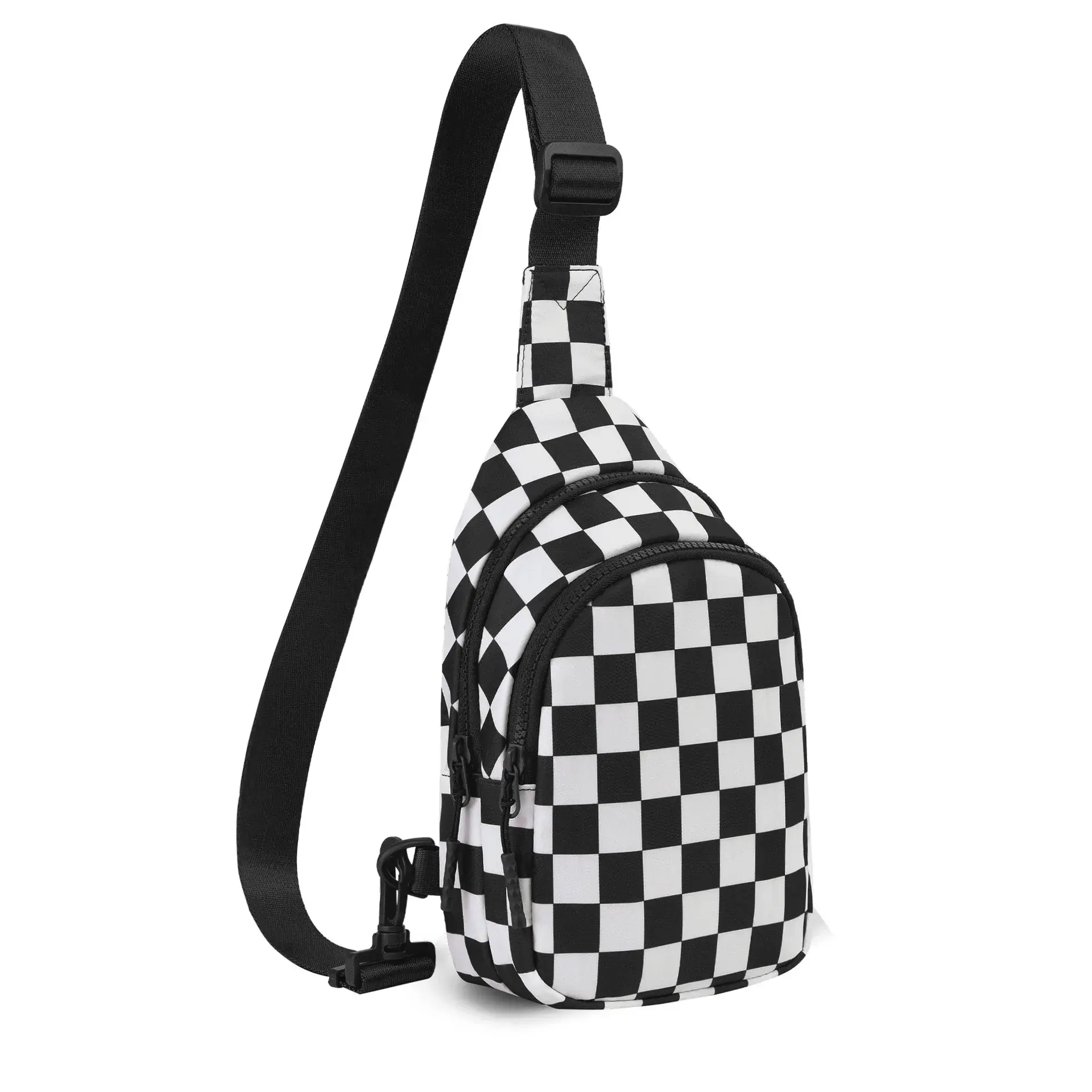 2025 Hot Casual and Fashionable Versatile Messenger Bag Fanny Pack Men's and Women's Sports Hiking and Cycling Breast Bag
