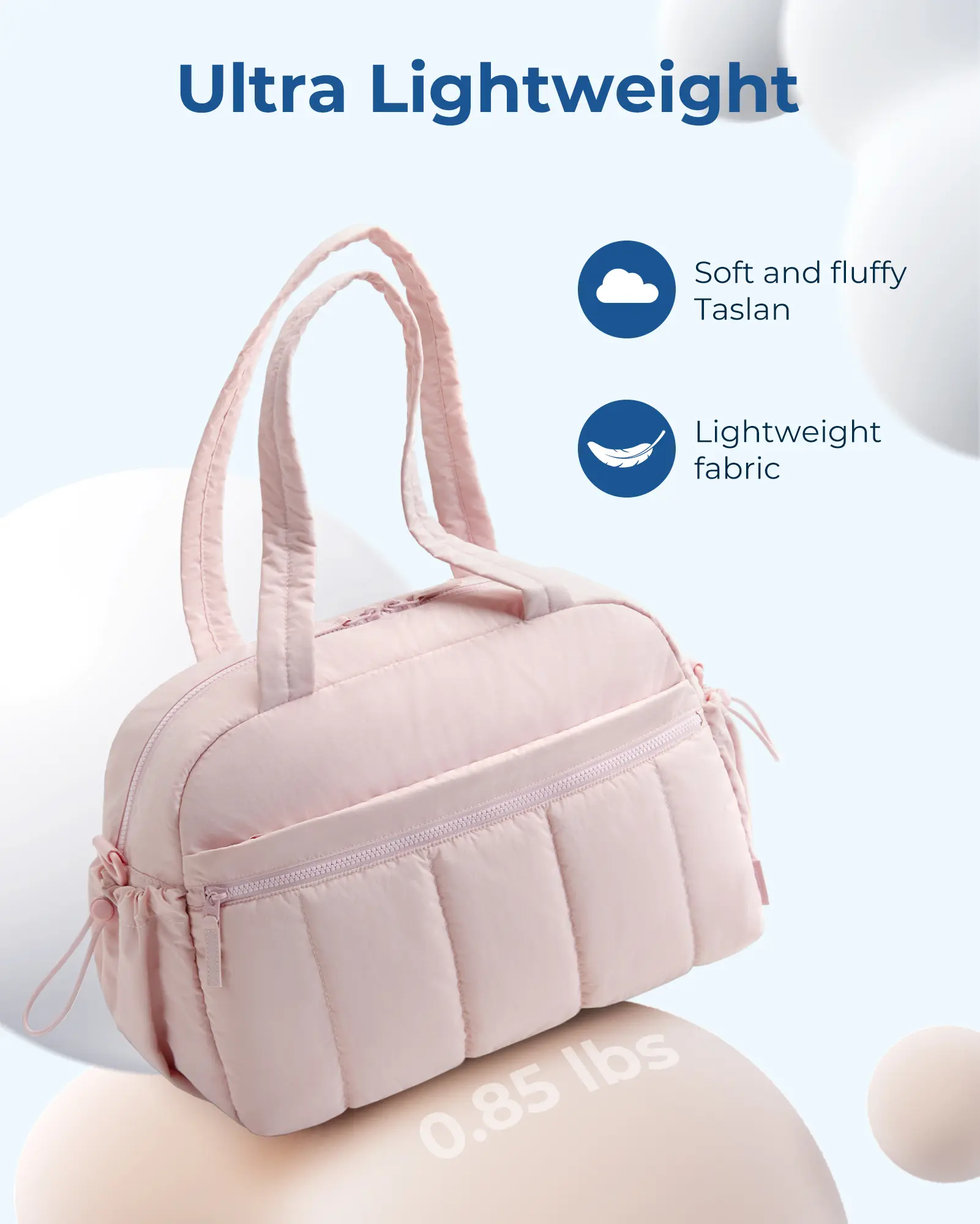 BAGSMART Travel Duffel Bag Gym Bag for Women with Wet Pocket Carry on Weekender Shoulder Boston bag Waterproof Beach bags