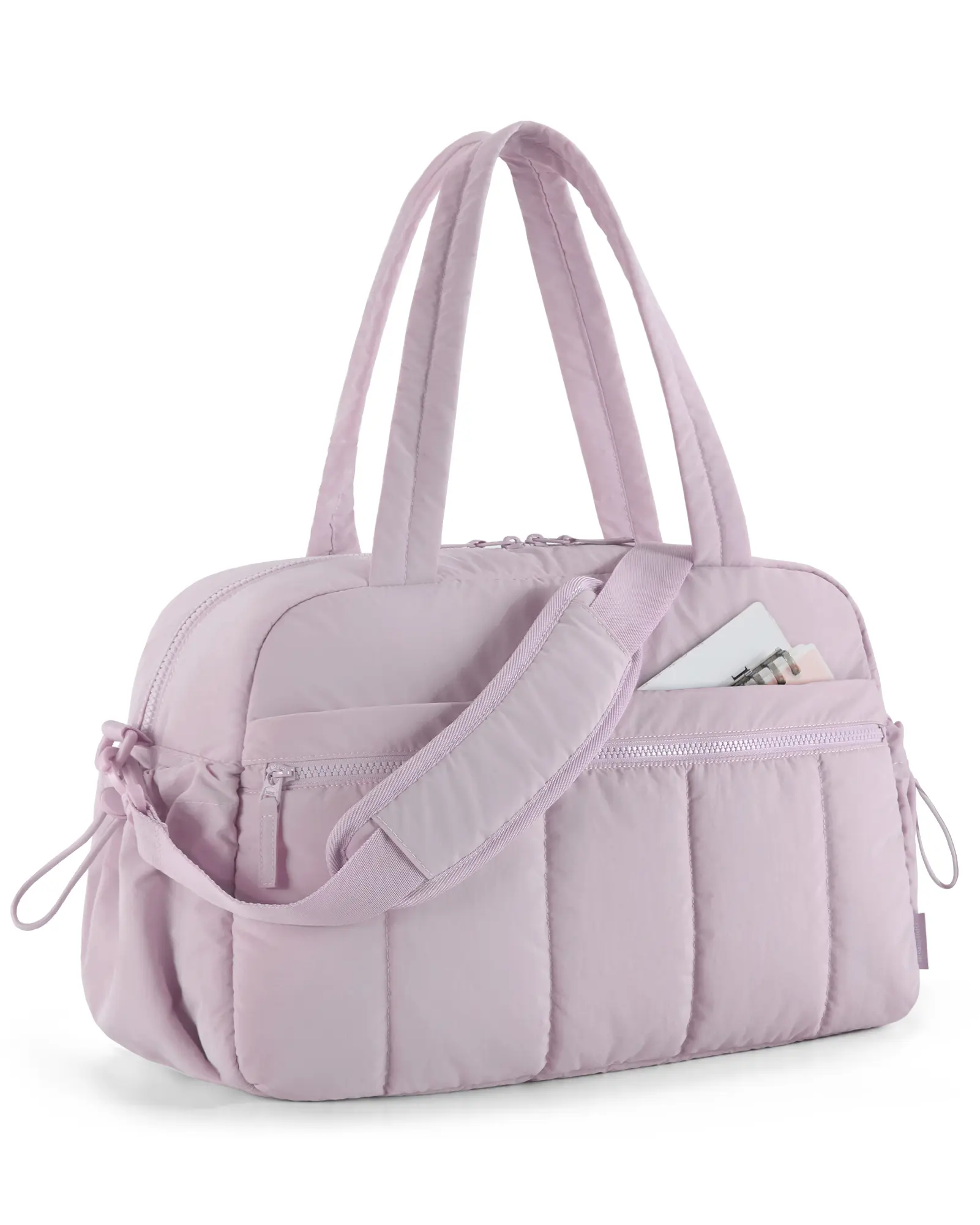 BAGSMART Women's Travel Duffel Bag Gym Bag with Wet Pocket Carry On Waterproof Weekender Boston Bag for Airport Cabin