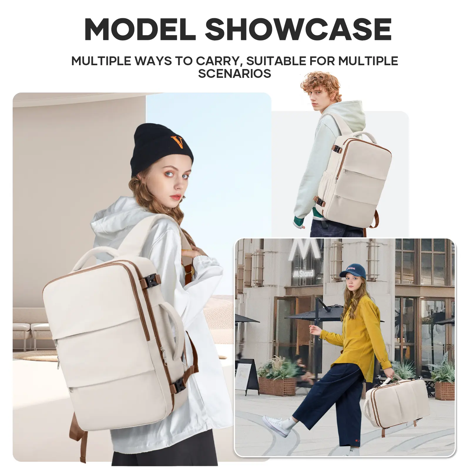 Notebook Backpack Travel 40x20x25 Ryanair Laptop Bag Men Women Business Waterproof Cabin Bag Carry ons Backpack School Bag