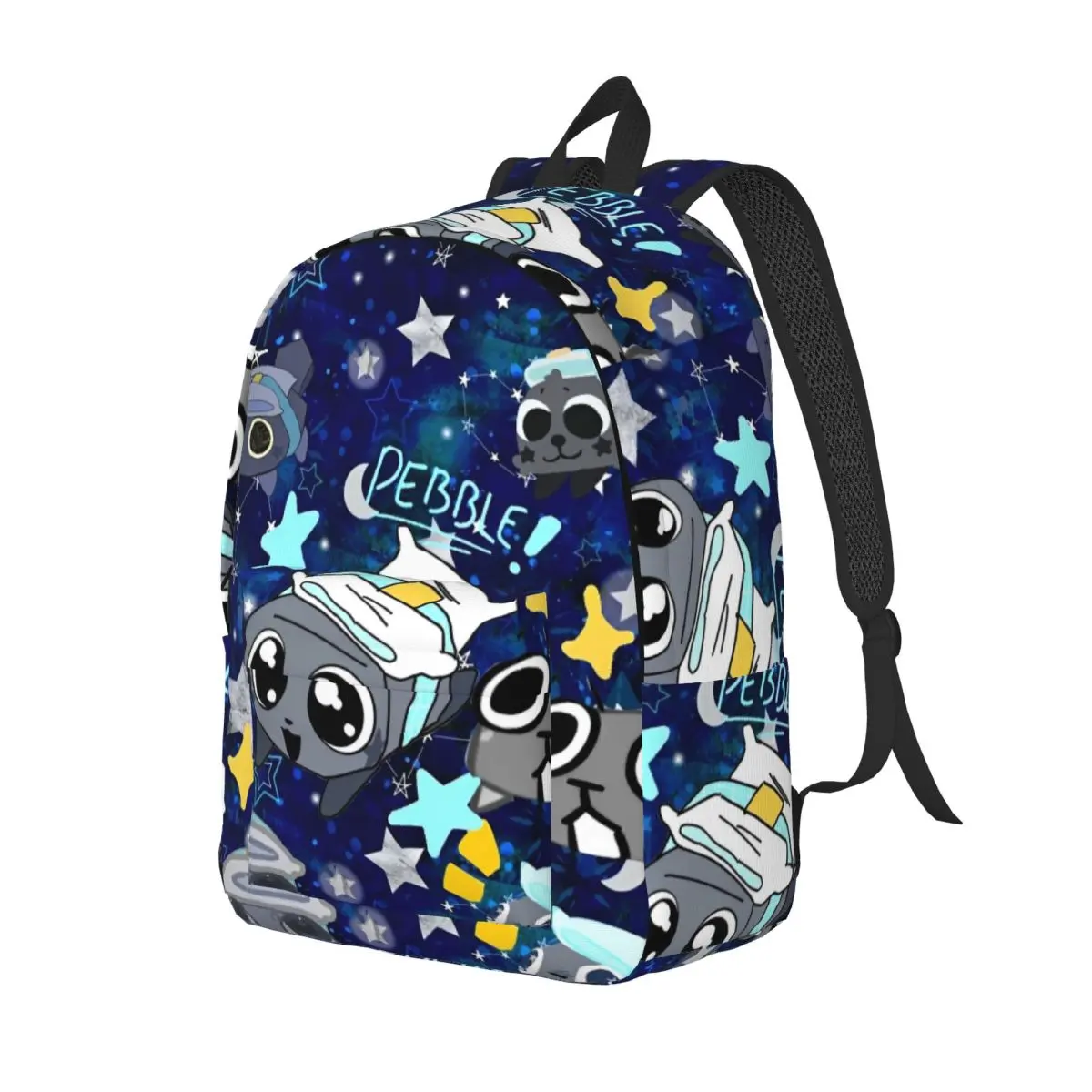 Dandys World Pebble Backpack for Men Women Cool High School Work Daypack Laptop Computer Shoulder Bag Outdoor