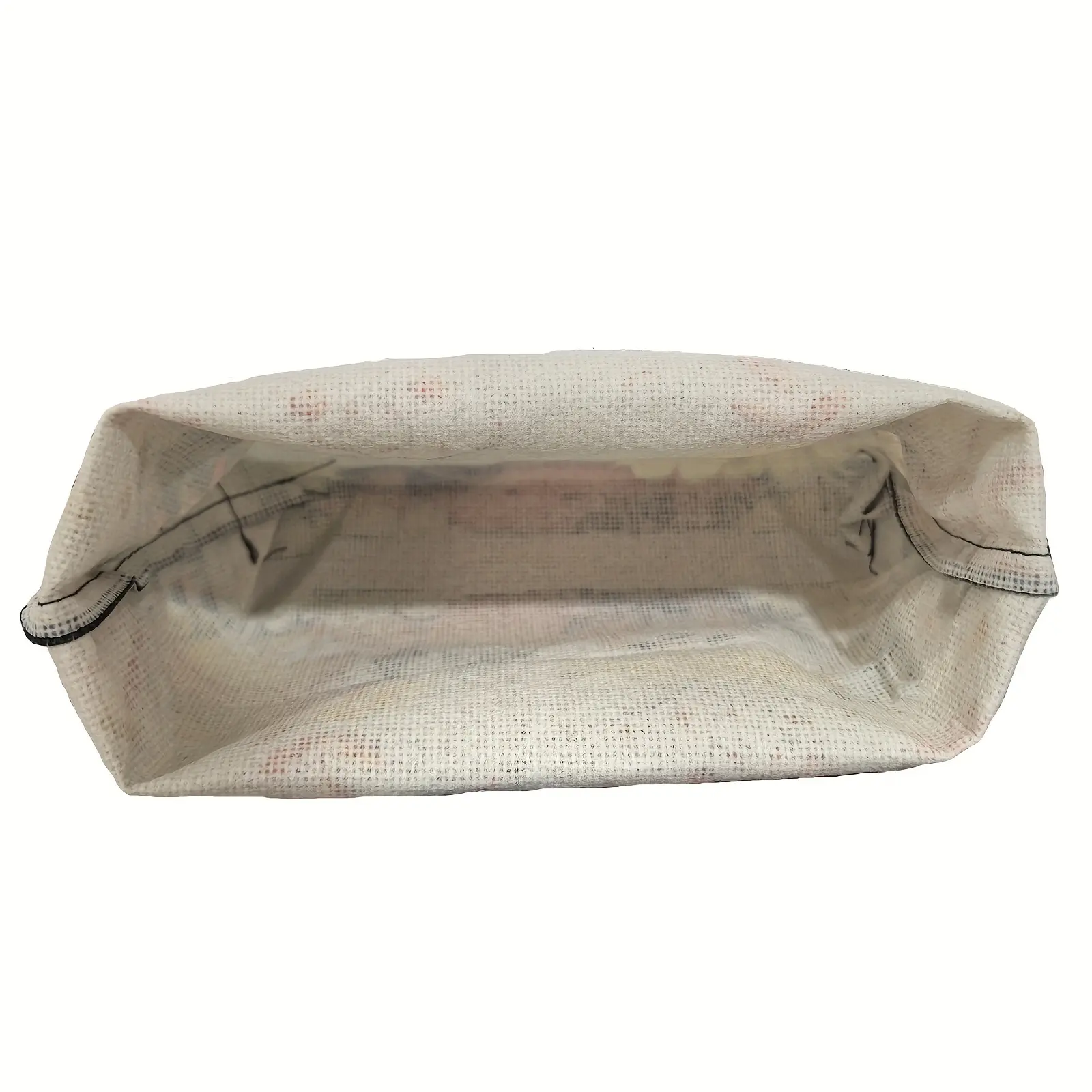 Mushroom Patterned Makeup Bag with Zipper Closure, Casual Style Large Toiletry Pouch for Women Poppy Cosmetic Bag for Travel Bag