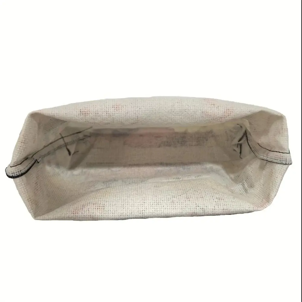 Blue & White Sardines Fishermen Aesthetic Cosmetic Bag - Foldable Lightweight Travel Makeup Organizer with Zipper Closure