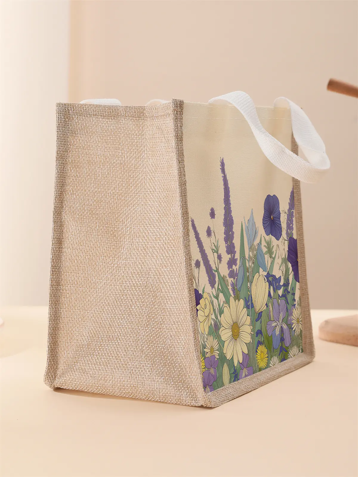 shopper bagHandbag portable lunch bag, casual handbag bento bag dinner bag large capacity camping student picnic food  bag
