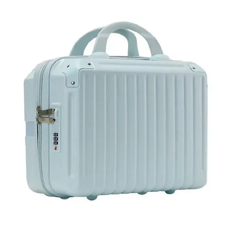16 Inch Large Capacity Portable Suitcases Luggage for Women with Lock Cosmetics Storage Bag Boarding Case Carrier Travel Bag
