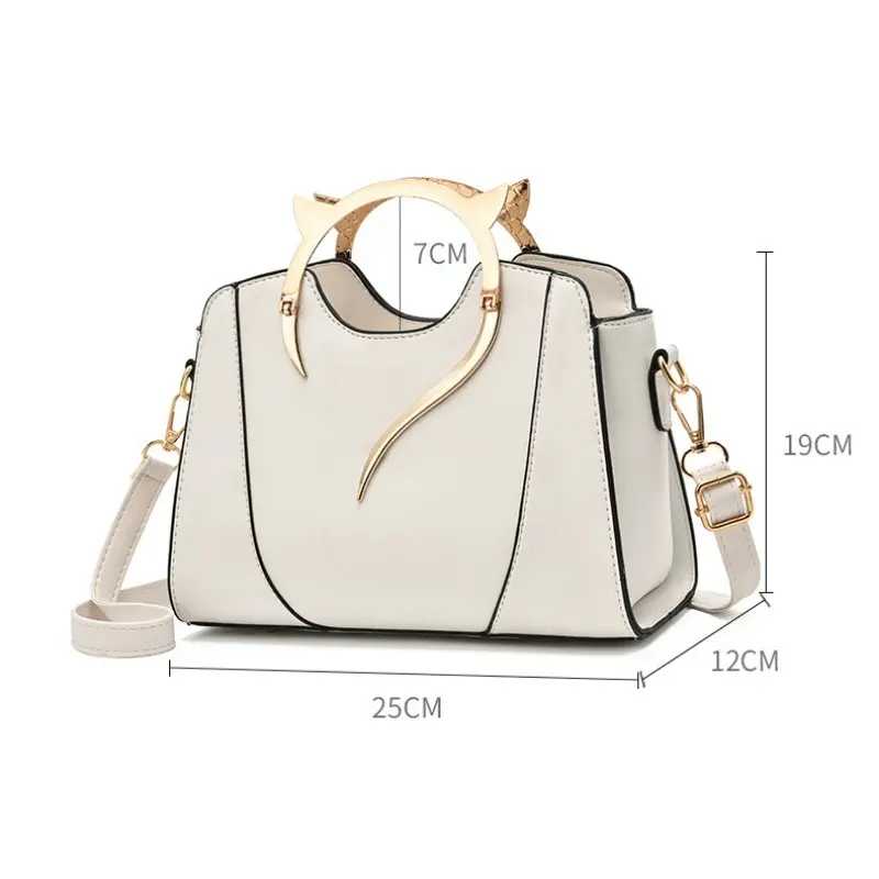 Fashion Leather Shoulder Bag Chain Purse for Women Small Purse Crossbody Bags  Women Trendy Underarm Bag Square Satchel Handbag