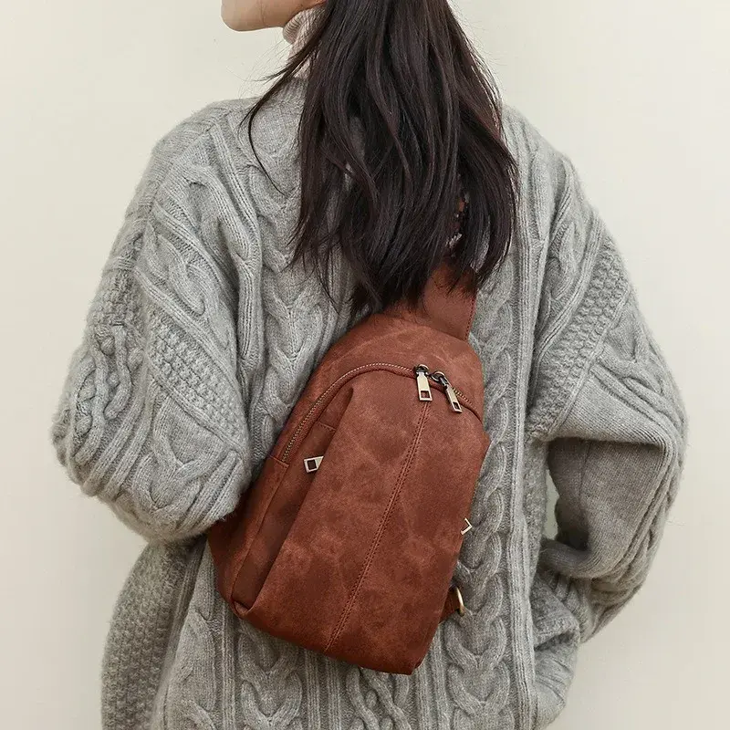 Crossbody Casual Small Sling Backpack Sling Bag for Women Men Chest Bag Daypack Rucksack for Outdoor Travel Sport Running Hiking