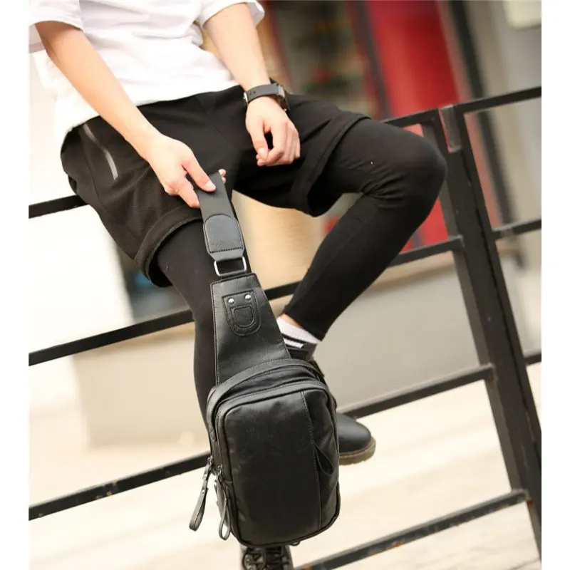 Small Sling Bag Crossbody Backpack Shoulder Bag for Men Travel Outdoors Lightweight Large-capacity Anti Theft Chest Pack