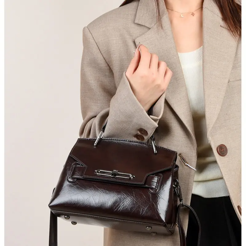 Leather Purses for Women Travel Shoulder Handbag Anti Theft Rucksack Daypack Satchel Bags Handle Ladies Designer Crossbody Bags