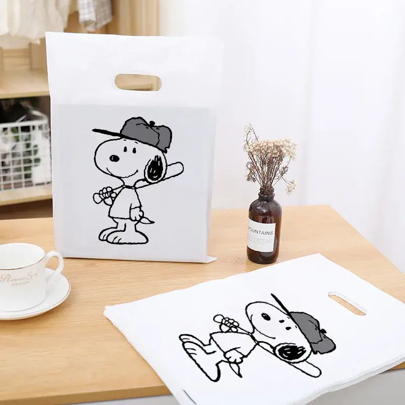 Plastic Handheld Bag Gift Packaging Bag for Women's Clothing Store Children's Clothing Shopping Bag Jewelry Storage Bag