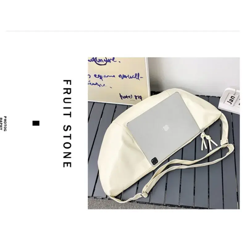 Large Capacity Men's Locomotive Riding Bag Personalized Cross-body Messenger Bag Underarm Shoulder Oblique Fitness Bag Casual