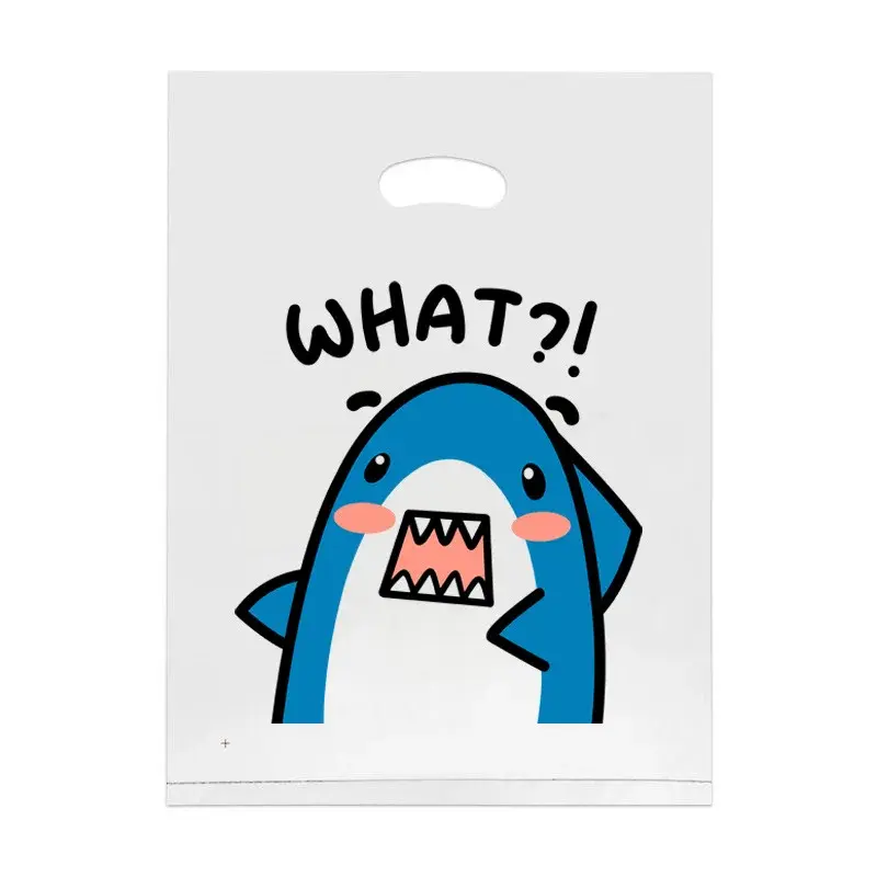 Plastic Handheld Bag Gift Packaging Bag for Women's Clothing Store Children's Clothing Shopping Bag Jewelry Storage Bag